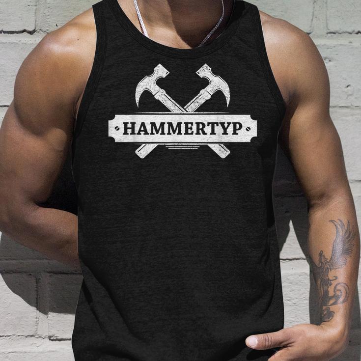 Hammer Type Diy Craftsman Party Hammer Tank Top Geschenke für Ihn