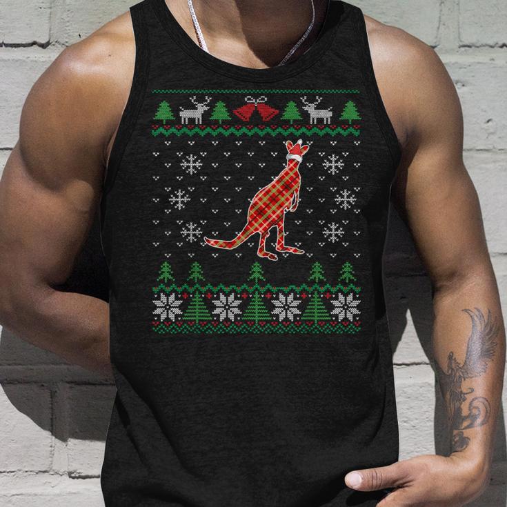 Hässliches Weihnachtskänguru Australien & Aussie Animal Tank Top Geschenke für Ihn