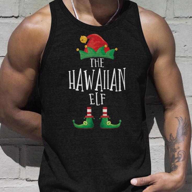 Hawaii-Elfenhemd Lustige Familie Passende Gruppe Weihnachtselfe Tank Top Geschenke für Ihn