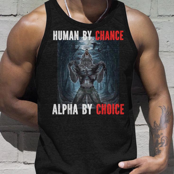 I Heart Werewolfs Alpha Cringe Werewolf Wolf Meme Tank Top Geschenke für Ihn