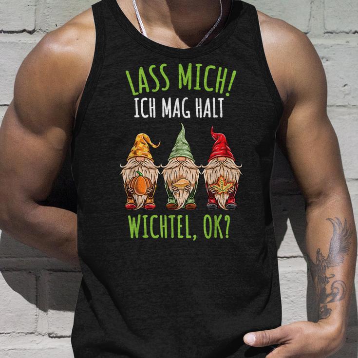 Herbst Lass Mich Ich Mag Wichtel Tank Top Geschenke für Ihn