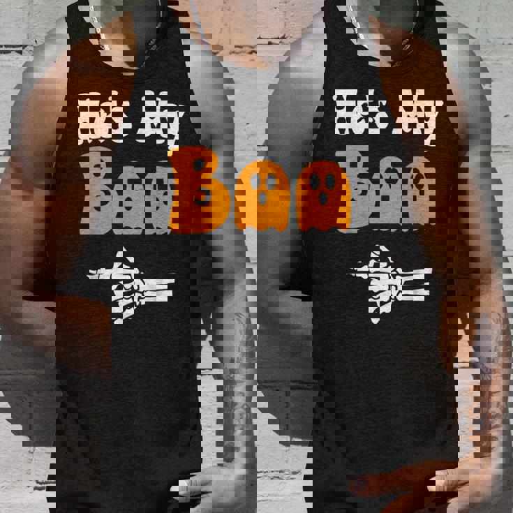 He's My Boo Matching Halloween Pajama Couples He's My Boo Tank Top Gifts for Him