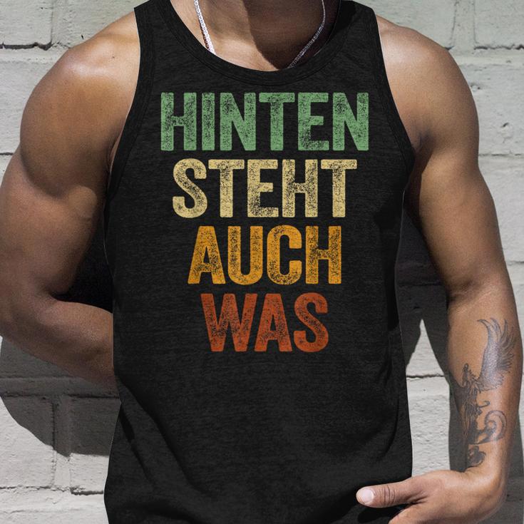 Hinten Steht Auch Was Saying Hinten Steht Auch Wat Tank Top Geschenke für Ihn