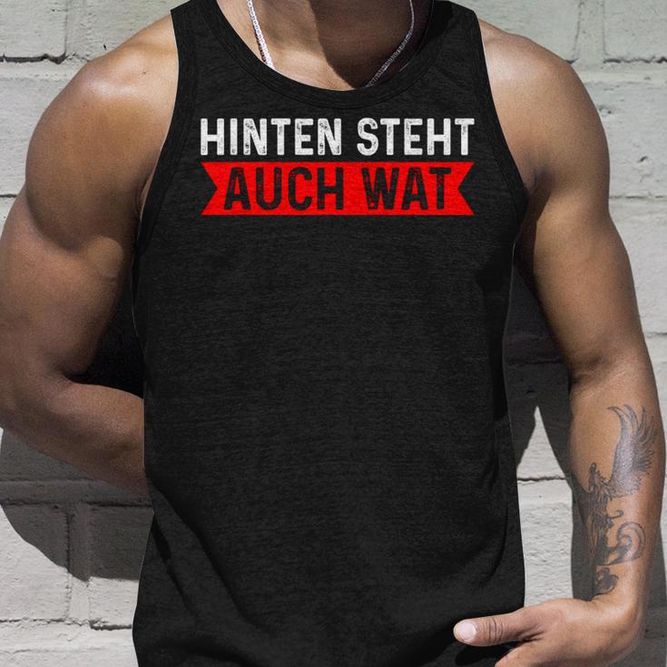 With Hinten Steht Auch Wat Tank Top Geschenke für Ihn