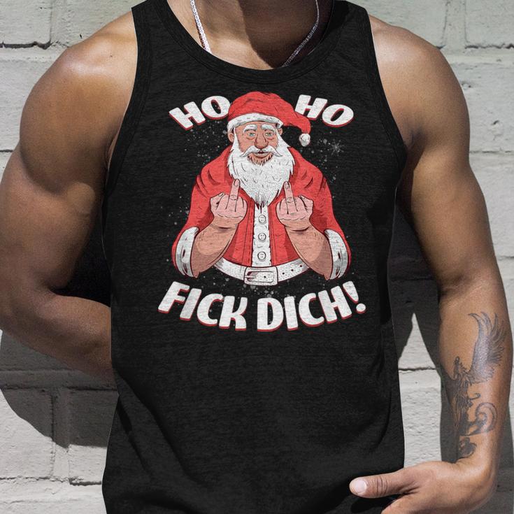 Ho Ho Fick Dich Christmas I Anti Christmas Tank Top Geschenke für Ihn