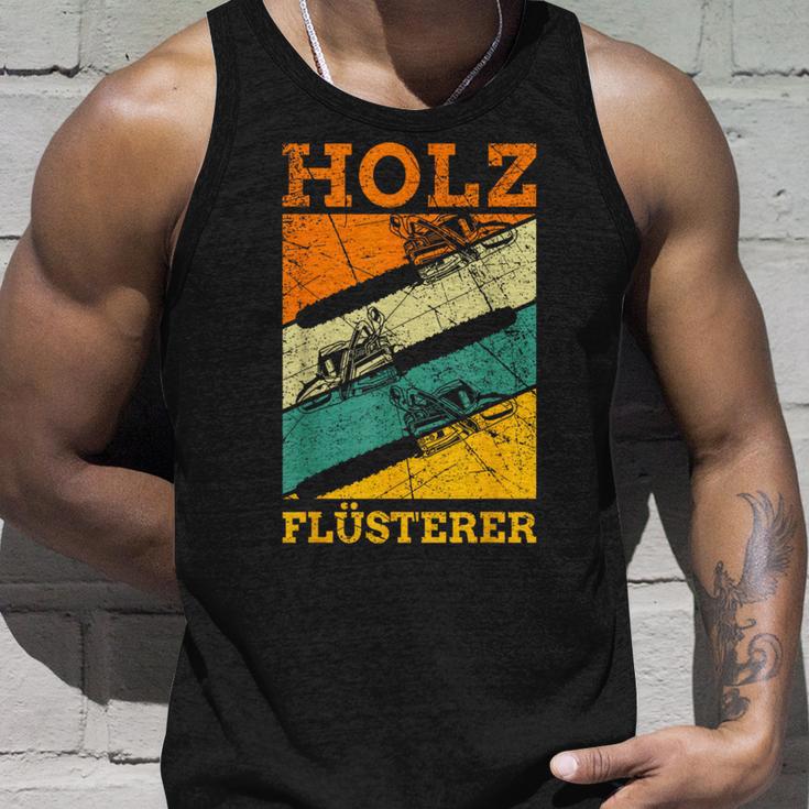 Holzflüsterer Retro Lumberjack intage Slogan Tank Top Geschenke für Ihn