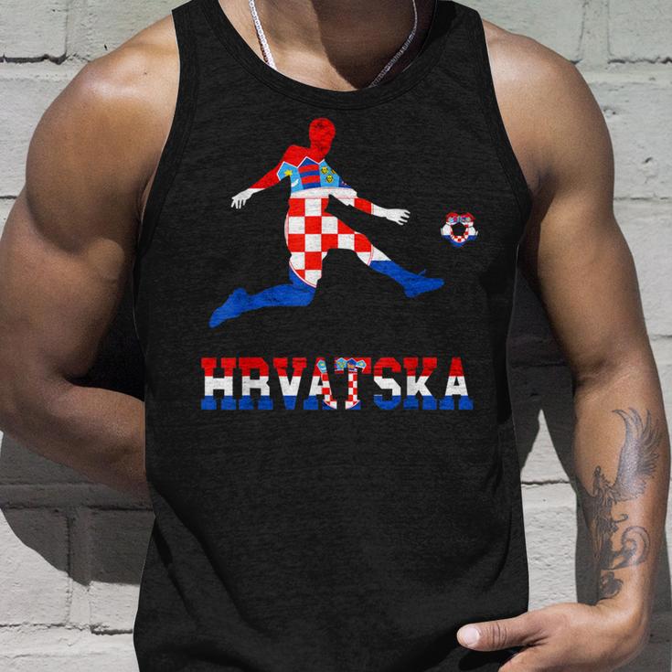 Hrvatska Croatia Croatia Football Team Croatia Croatia Football Tank Top Geschenke für Ihn