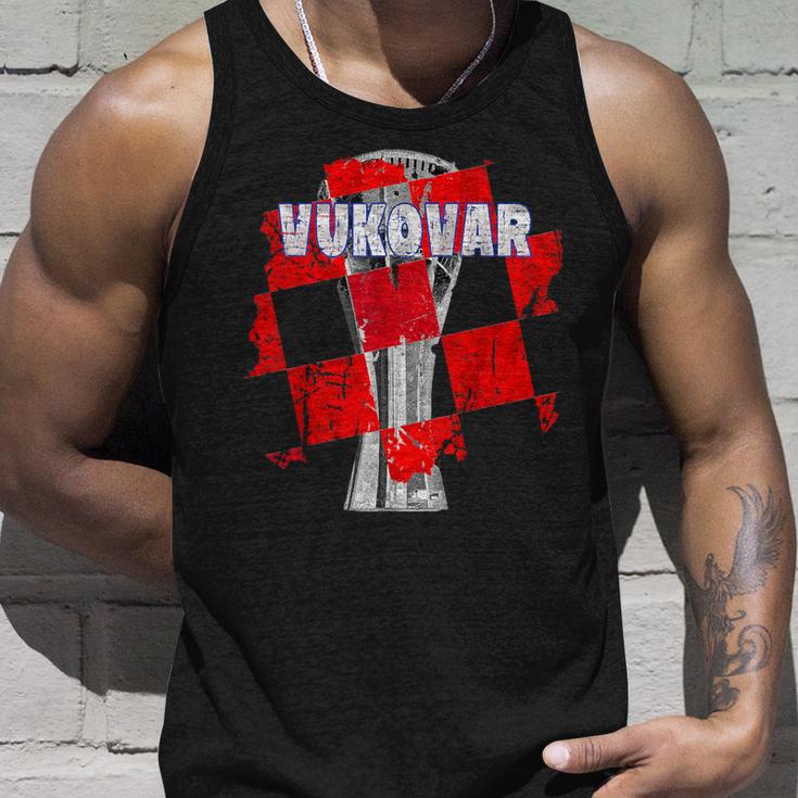 Hrvatskaukovarodotoranj Croatia Tank Top Geschenke für Ihn