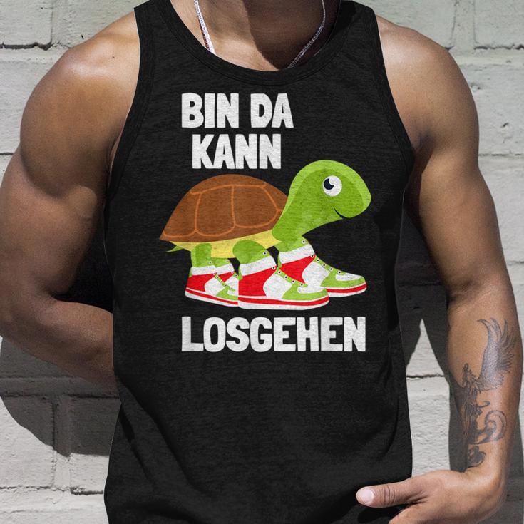 Ich Bin Da Kann Losgehen Schildkröte Sneakers Zu Lät Kommen Tank Top Geschenke für Ihn