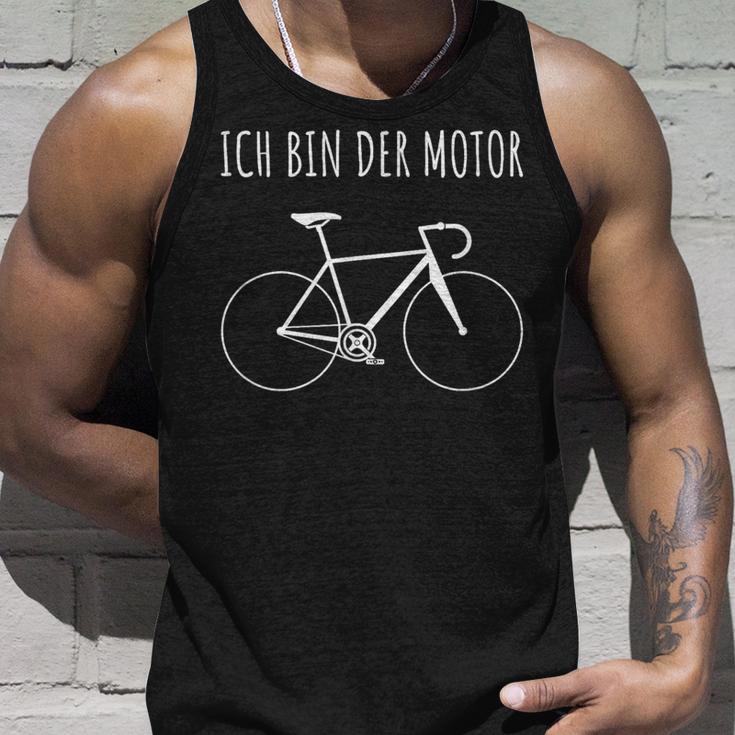 Ich Bin Der Motor Radfahrer Cool Saying E-Bike Tank Top Geschenke für Ihn