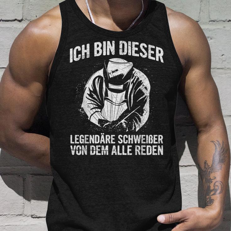 Ich Bin Dieser Legendär Ich Bin Dieser Legendary Welding Tank Top Geschenke für Ihn