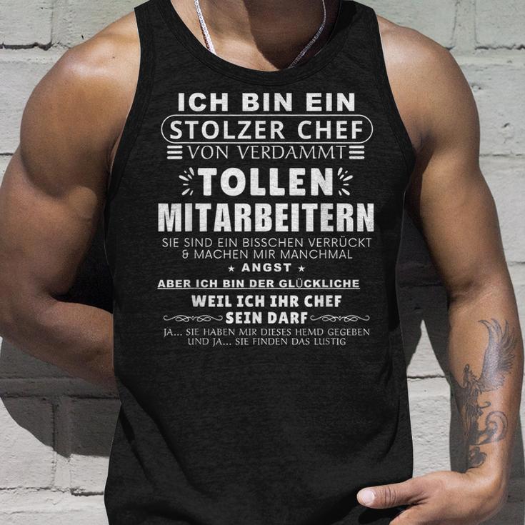 Ich Bin Ein Stolzer Chefonerdammt Tollen Employee Tank Top Geschenke für Ihn