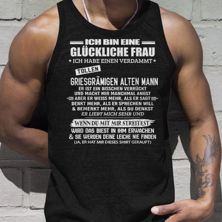 Ich Bin Eine Glückliche Frau Ich Habe Einenerdammt Tollen Tank Top Geschenke für Ihn