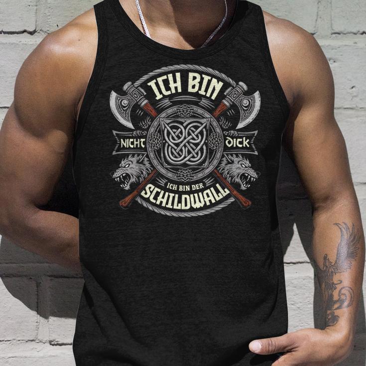 Ich Bin Nicht Dick Ich Bin Der Schildwalliking Style Tank Top Geschenke für Ihn