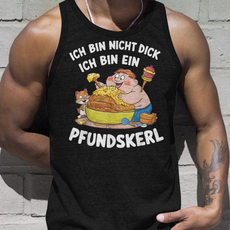 Ich Bin Nicht Dick Ich Bin Ein Pfundkerl Tank Top Geschenke für Ihn