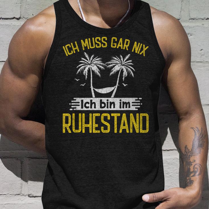 Ich Bin Im Ruhestand Pensioner Tank Top Geschenke für Ihn