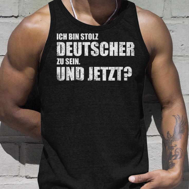 Ich Bin Stolz Deutscher Zu Sein Und Jetzt Patriot German Text Tank Top Geschenke für Ihn