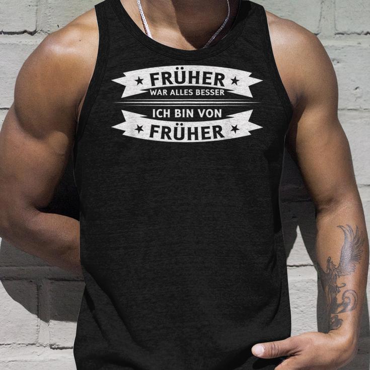 Ich Binon Früher War Alles Besser Ich Binon Tank Top Geschenke für Ihn