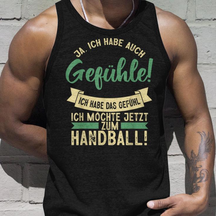 Ich Habe Das Gefühl Ich Möchte Handball Hanballer Tank Top Geschenke für Ihn