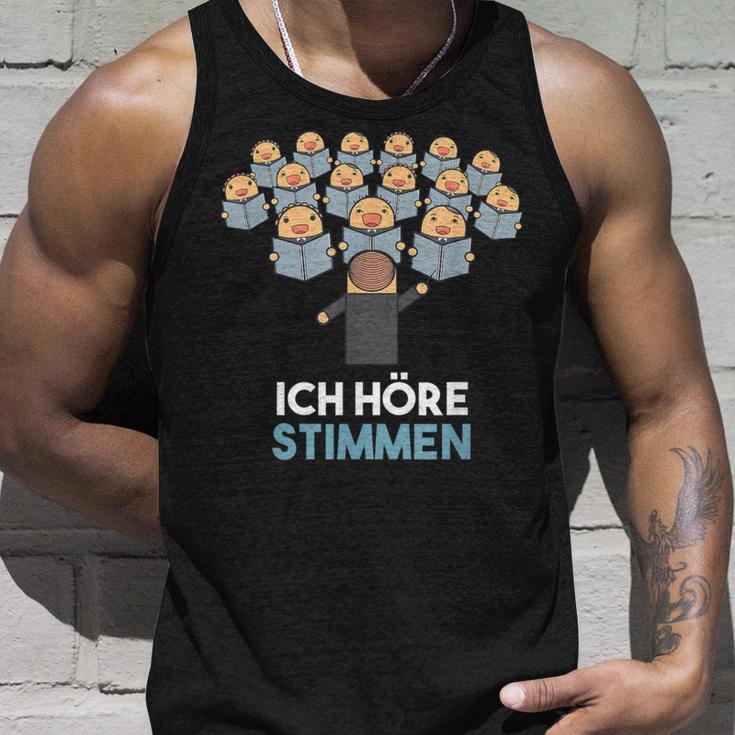 Ich Höre Stimmen Chorleiter Conductor Tank Top Geschenke für Ihn