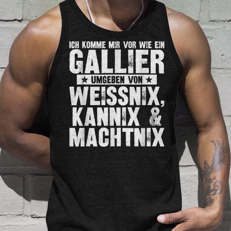 Ich Komme Miror Wie Ein Gallier Umgeben By Weissnix Tank Top Geschenke für Ihn