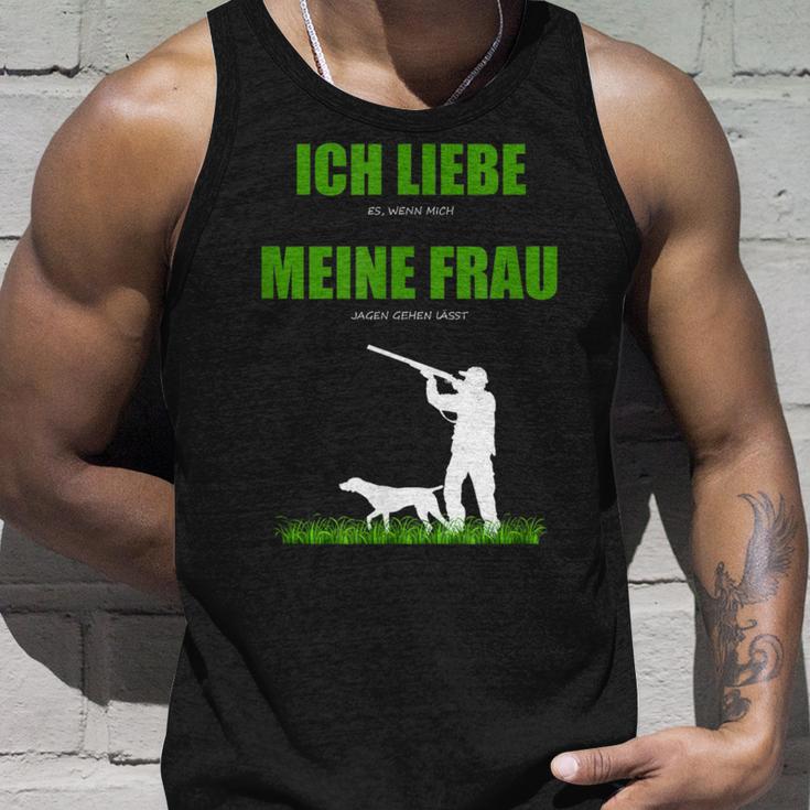 Ich Liebe Es Wenn Meine Frau Mich Jagen Go Llassen Tank Top Geschenke für Ihn