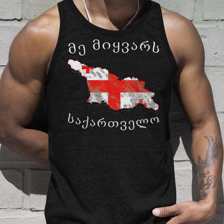 Ich Liebe Georgien Tank Top Geschenke für Ihn