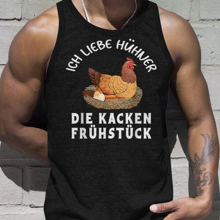 Ich Liebe Hühner Die Kacken Frühstück Ich Liebe Hühner Tank Top Geschenke für Ihn