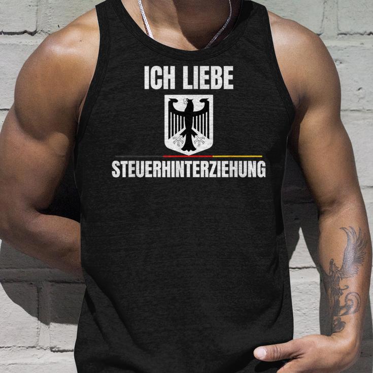 Ich Liebe Steuerhinterziehung Tank Top Geschenke für Ihn