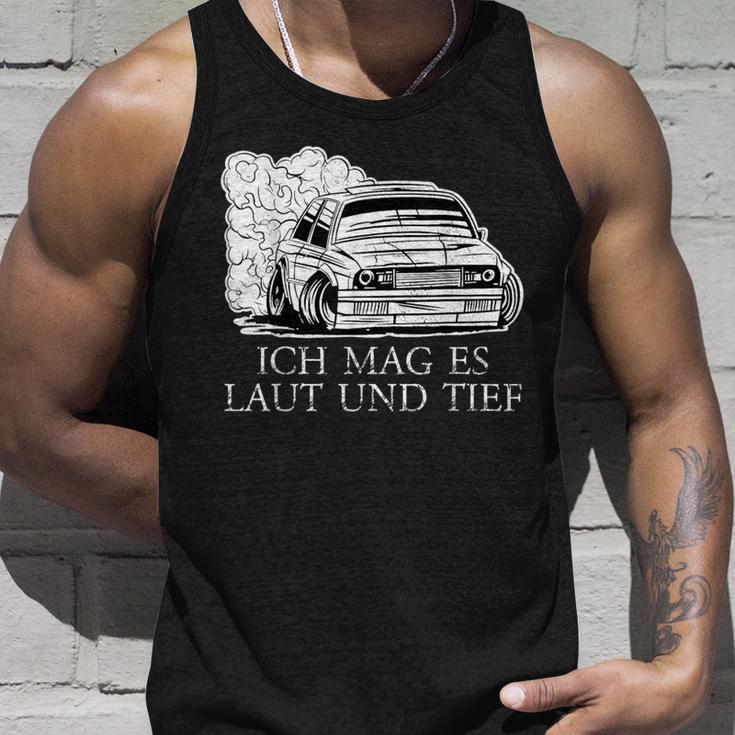 Ich Mag Es Laut Und Tief Für Tuning Fans Und Schrauber Tank Top Geschenke für Ihn