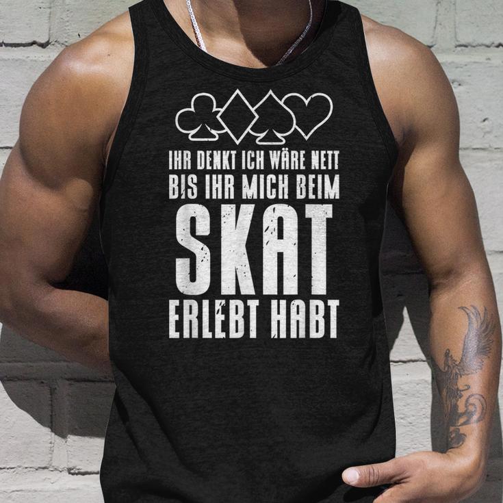 Ihr Denkt Ich Wäre Nett Skatspieler I Tank Top Geschenke für Ihn