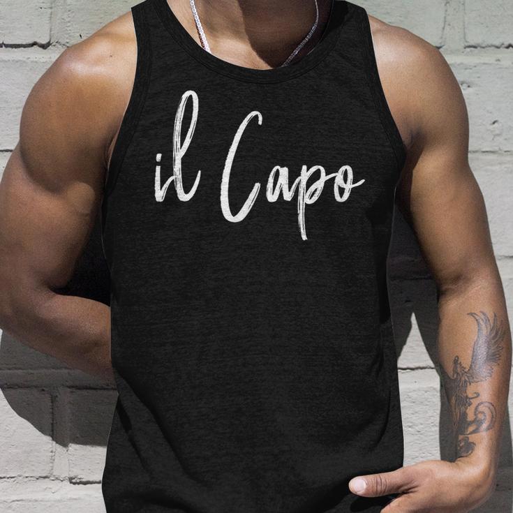 Il Capo Italian The Boss Tank Top Geschenke für Ihn