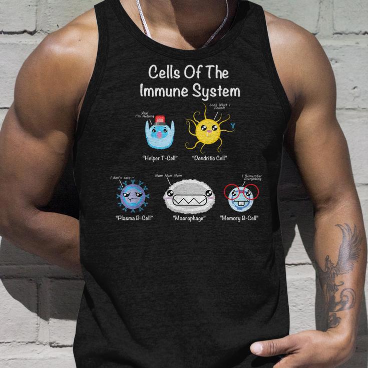 Immune System Cell Biology Cell Science Humour Tank Top Geschenke für Ihn