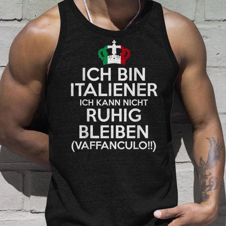 Italyaffanculo Italia Italian Italian Tank Top Geschenke für Ihn