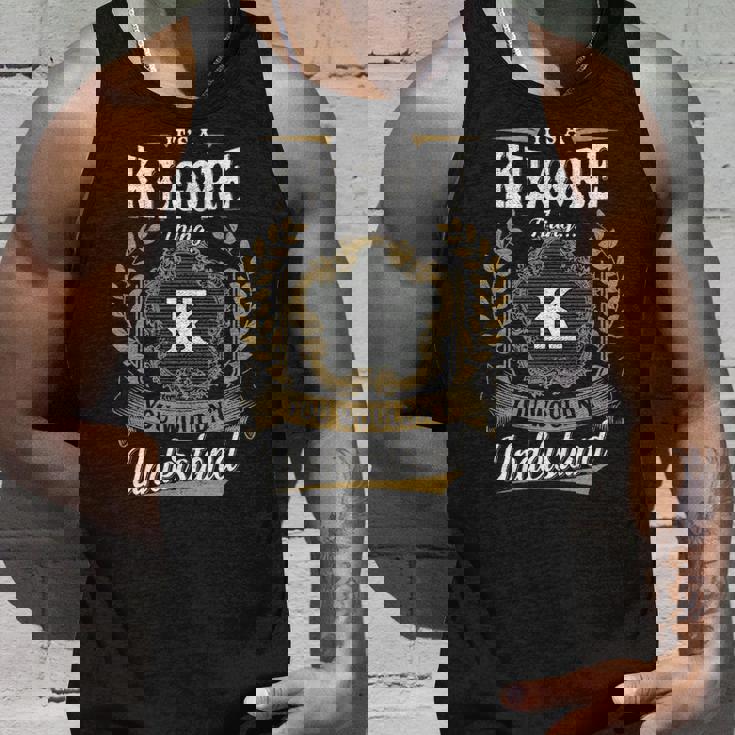 It's A Kilgore Thing You Wouldn't Understand Personalized Last Name Kilgore Family Crest Coat Of Arm Tank Top Gifts for Him