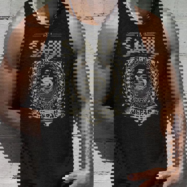 It's A Saul Thing You Wouldn't Understand Tank Top Gifts for Him