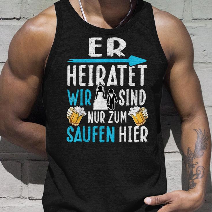 Jga Polterabend Poltern Stag Night Tank Top Geschenke für Ihn