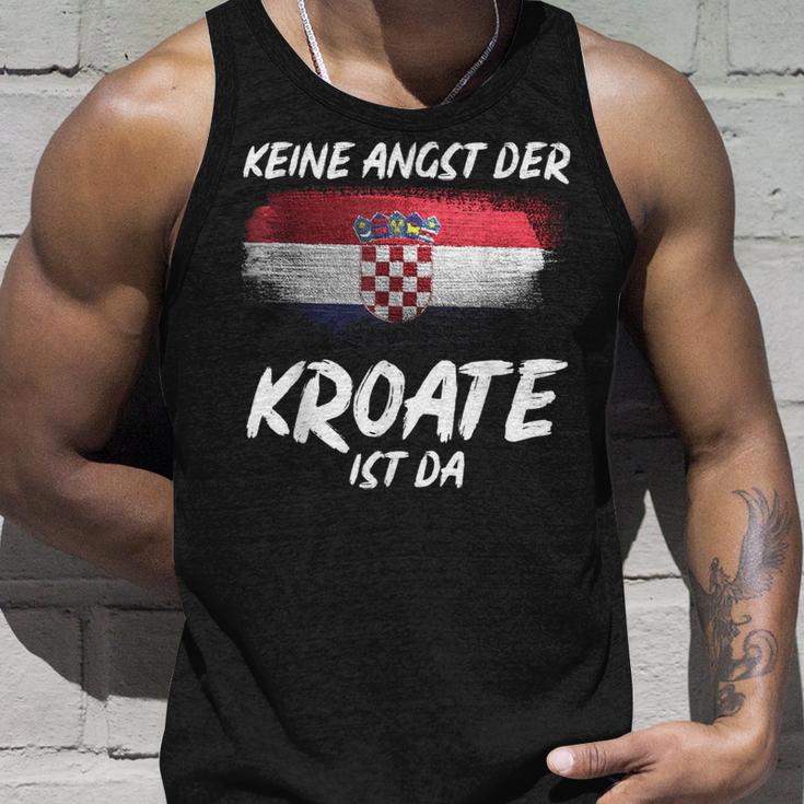 Keine Angst Der Kroate Ist Da Kroatien Tank Top Geschenke für Ihn