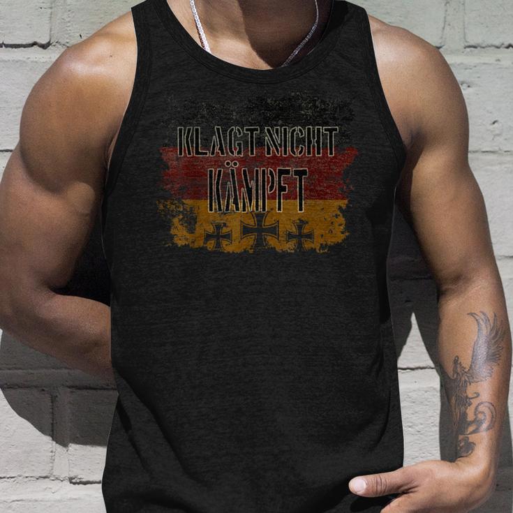 Klagt Nicht Kämpft Deutschland Soldiers And German Armed Forces Tank Top Geschenke für Ihn