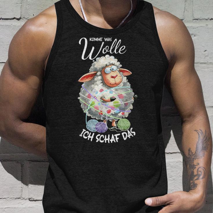 Komme Was Wolle Ich Schaf Das Lustiger Say Tank Top Geschenke für Ihn