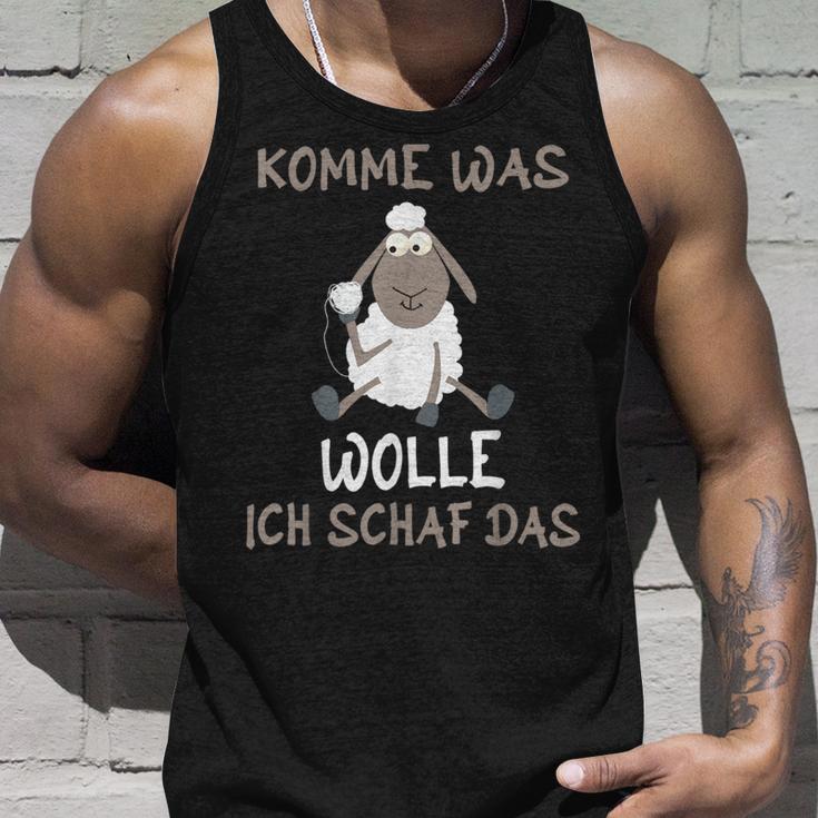 Komme Was Wolle Ich Schaf Das Tank Top Geschenke für Ihn