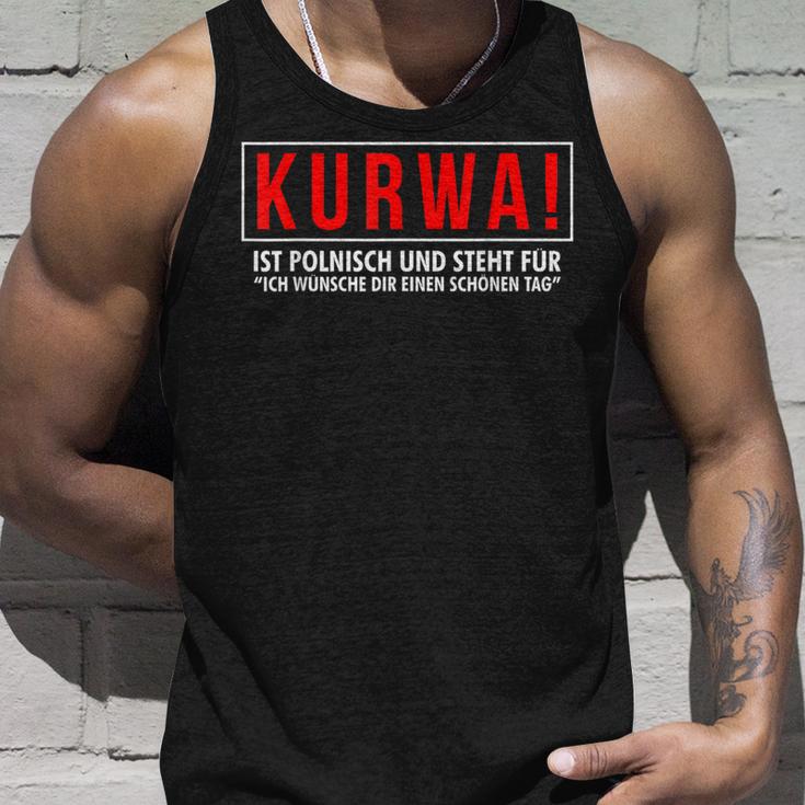 Kurwa Ist Polnisch Und Steht Für Tank Top Geschenke für Ihn