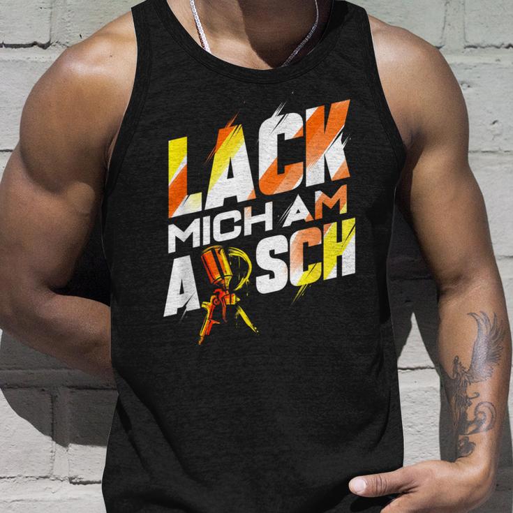 Lack Mich Am Arsch Lackier Tank Top Geschenke für Ihn