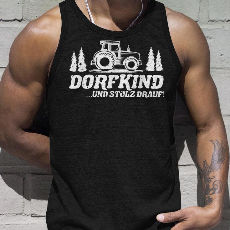 Landwirt Dorfkind & Stolz Drauf Dorfkinder Tank Top Geschenke für Ihn