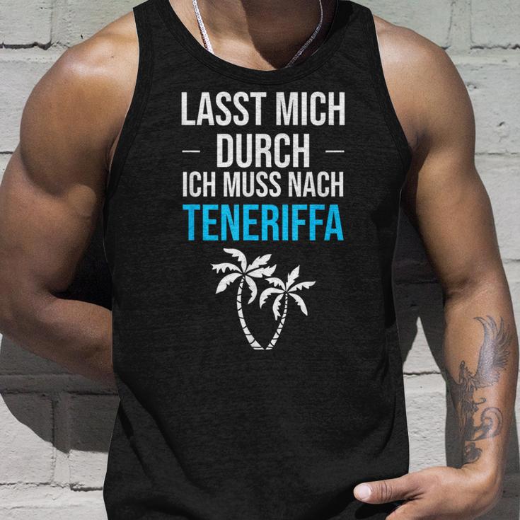 Lass Mich Durch Ich Muss Nach Teneriffa Für Teneriffa Fans Tank Top Geschenke für Ihn