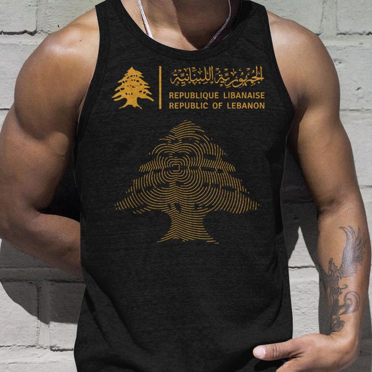 Lebanon Lebanon Flag Lebanon Flag Tank Top Geschenke für Ihn