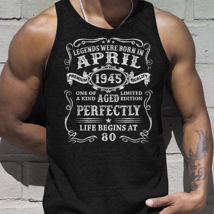 Legenden Wurden Im April 1945 80Er 80Geburtstag Mann Tank Top Geschenke für Ihn