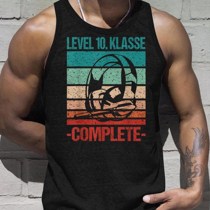 Level 10 Class Complete School Exam Bestanden Graduation S Tank Top Geschenke für Ihn