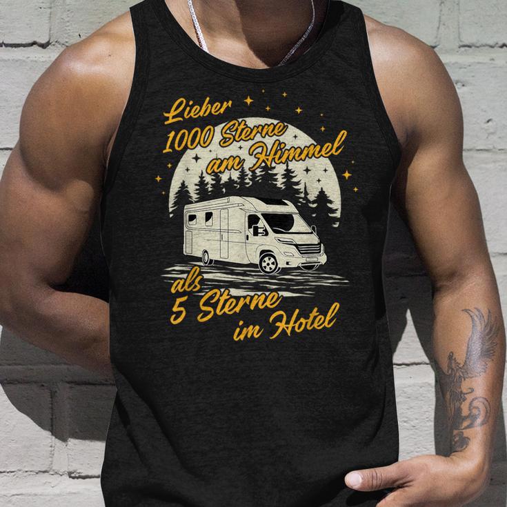 Lieber 1000 Sterne Am Himmel Caravan Camper Motorhome Tank Top Geschenke für Ihn