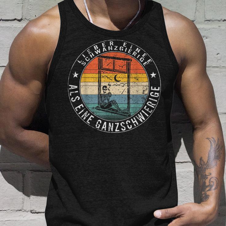 Lieber Eine Schwanzgierige Als Eine Ganzdifficult A Tank Top Geschenke für Ihn